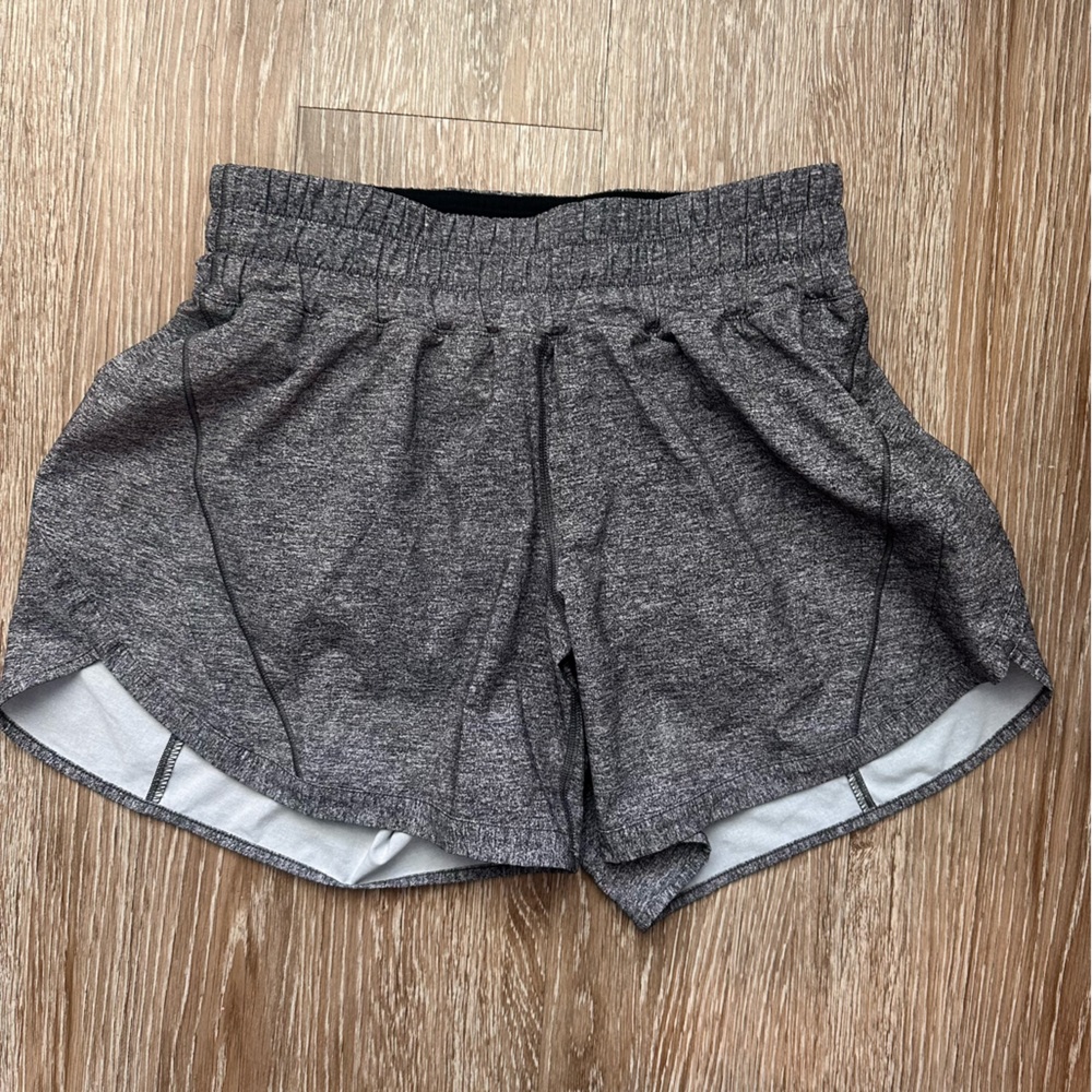 Lululemon Heather Lux grey shorts